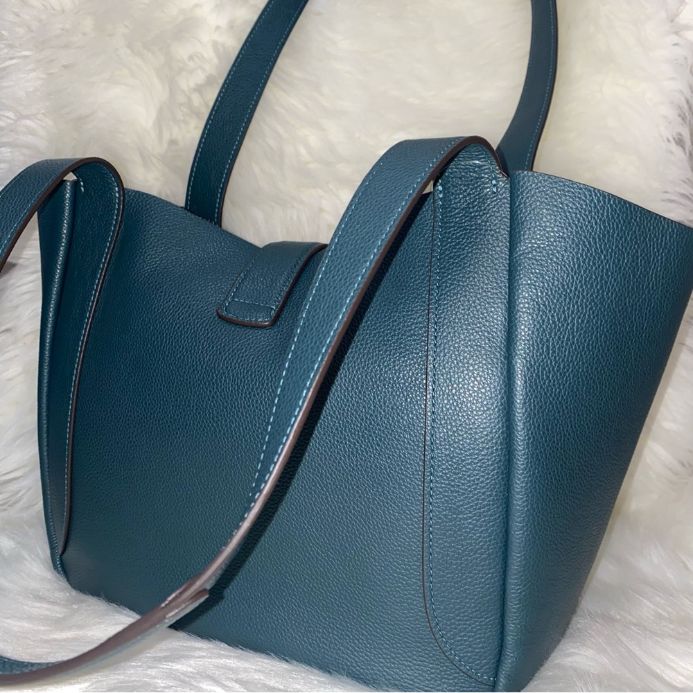 Coach pebble leather Hadley Tote bag New - Picture 10 of 12